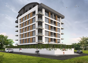 شقق 2 + 1 ، 3 + 1 في منطقة اونجالي في كونيالتي أنطاليا