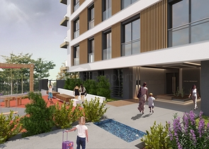 شقق 2 + 1 ، 3 + 1 في منطقة اونجالي في كونيالتي أنطاليا