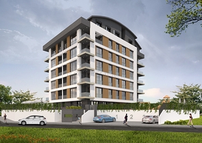 شقق 2 + 1 ، 3 + 1 في منطقة اونجالي في كونيالتي أنطاليا