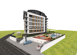 شقق 2 + 1 ، 3 + 1 في منطقة اونجالي في كونيالتي أنطاليا