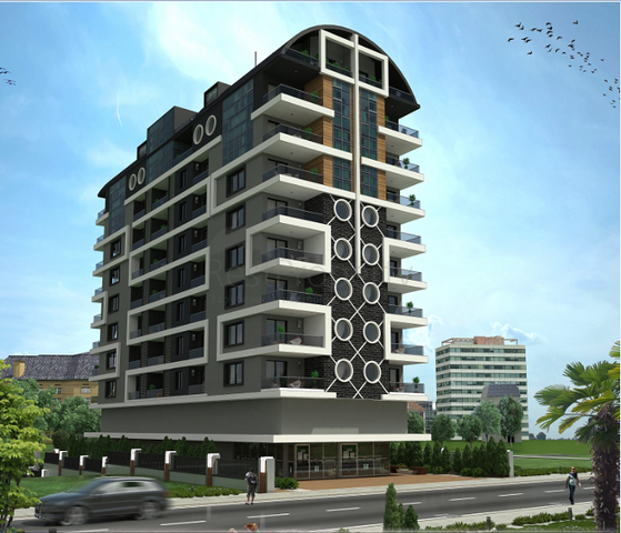 تصميم عصري - شقق ضمن مجمع سكني حديث - مهموتلار / الانيا 