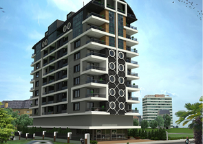 تصميم عصري - شقق ضمن مجمع سكني حديث - مهموتلار / الانيا 