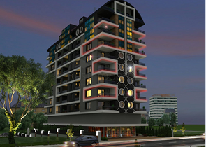 تصميم عصري - شقق ضمن مجمع سكني حديث - مهموتلار / الانيا 