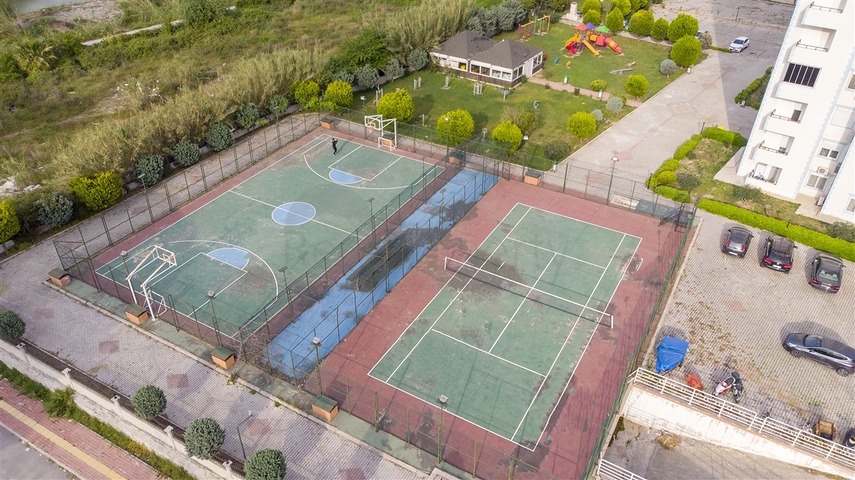 شقة 3 + 1 مع مطبخ منفصل في منطقة كوندو 200 م على البحر