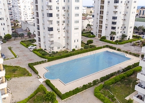 شقة 3 + 1 مع مطبخ منفصل في منطقة كوندو 200 م على البحر