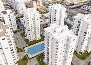 شقة 3 + 1 مع مطبخ منفصل في منطقة كوندو 200 م على البحر