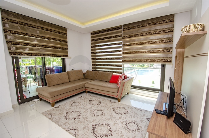 شقة بغرفة نوم واحدة مع أثاث في مجمع فندقي