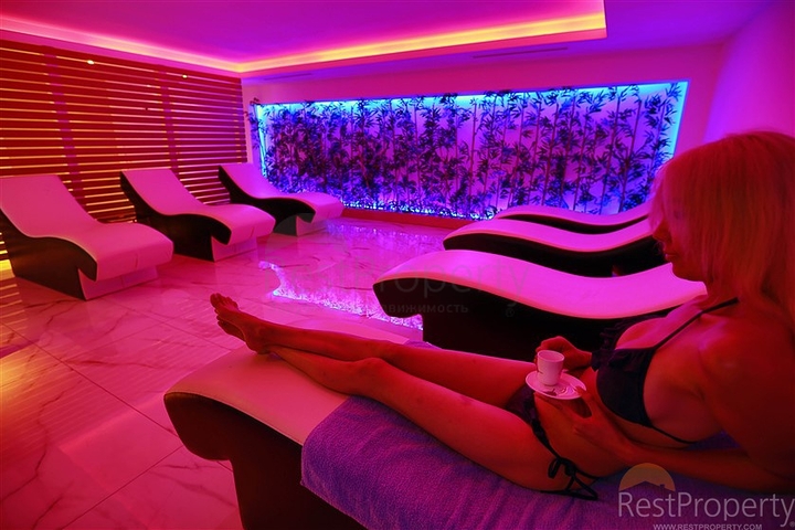 شقة بغرفة نوم واحدة مع أثاث في مجمع فندقي