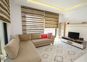 شقة بغرفة نوم واحدة مع أثاث في مجمع فندقي