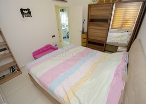 شقة بغرفة نوم واحدة مع أثاث في مجمع فندقي