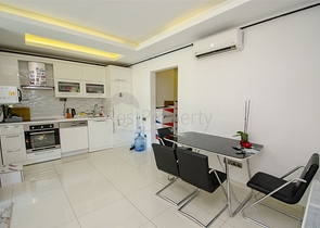 شقة بغرفة نوم واحدة مع أثاث في مجمع فندقي