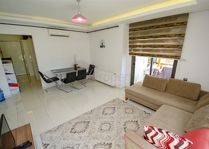 شقة بغرفة نوم واحدة مع أثاث في مجمع فندقي