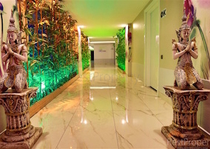 شقة بغرفة نوم واحدة مع أثاث في مجمع فندقي