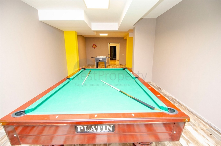 شقة 2 + 1 مع أثاث على مسافة قريبة من البحر