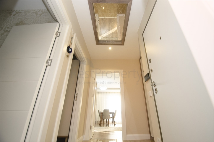 شقة 2 + 1 مع أثاث على مسافة قريبة من البحر