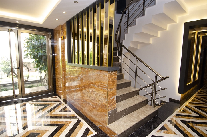 شقة 2 + 1 مع أثاث على مسافة قريبة من البحر