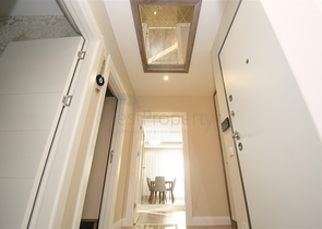 شقة 2 + 1 مع أثاث على مسافة قريبة من البحر