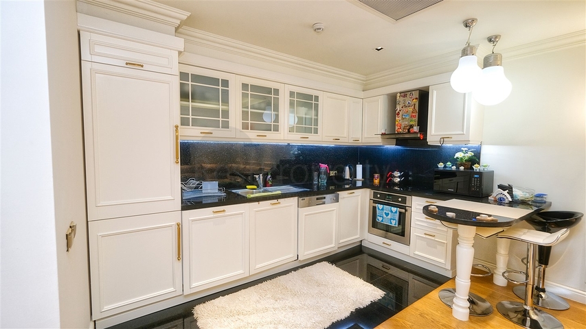 شقة 1 + 1 في مجمع فندقي على بعد 5 دقائق من البحر