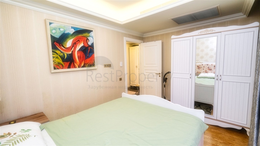 شقة 1 + 1 في مجمع فندقي على بعد 5 دقائق من البحر