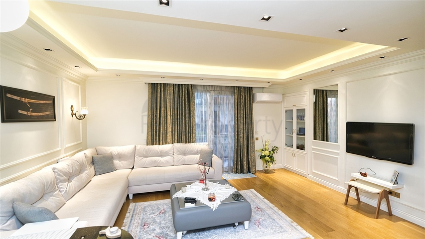 شقة 1 + 1 في مجمع فندقي على بعد 5 دقائق من البحر