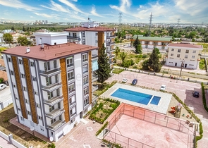 شقة 2 + 1 مع أثاث في كيبيز أنطاليا