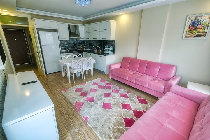 شقة مريحة 1 + 1 ليست بعيدة عن البحر