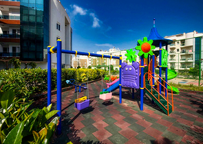 شقة 2 + 1 في مجمع غني بالبنية التحتية