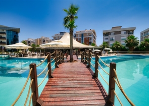 شقة 2 + 1 في مجمع غني بالبنية التحتية