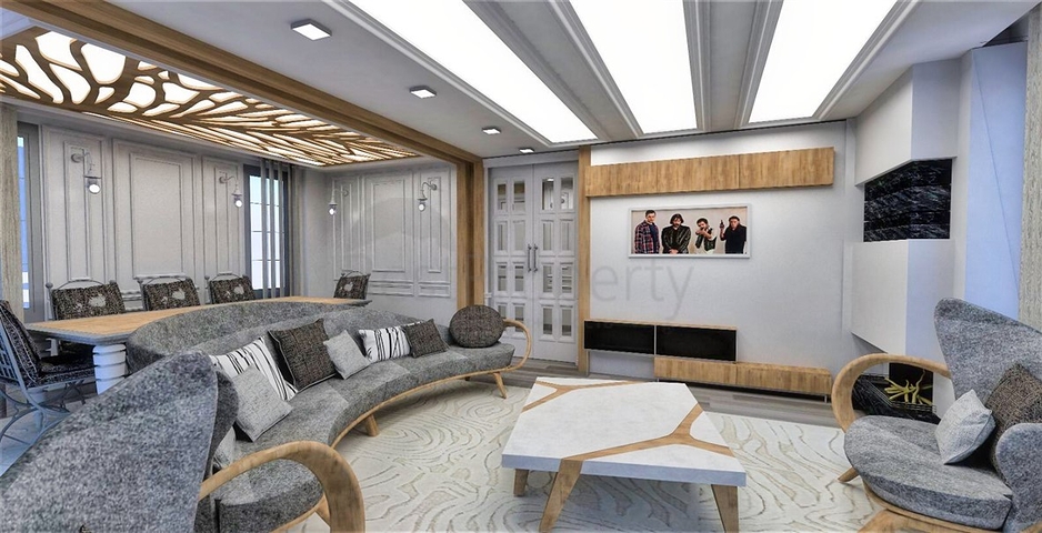 فيلا في منطقة دواجي - أنطاليا