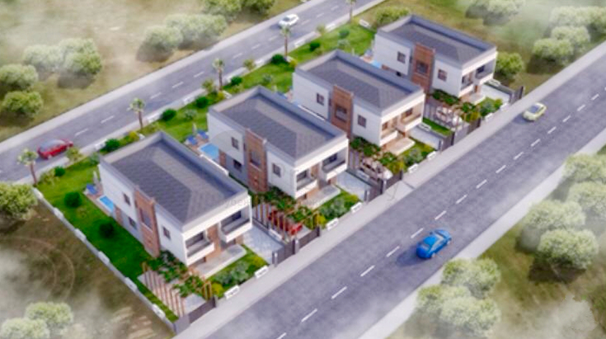 فيلا في منطقة دواجي - أنطاليا