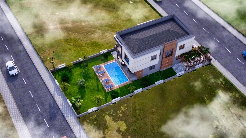 فيلا في منطقة دواجي - أنطاليا