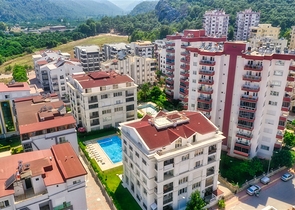 شقة 2 + 1 في منطقة ساريسو - أنطاليا