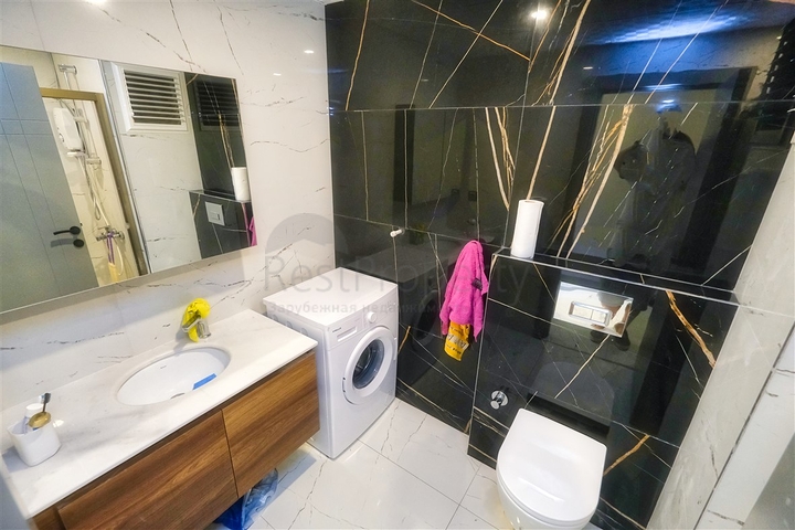 شقة 1 + 1 في منطقة كونيالتي - انطاليا