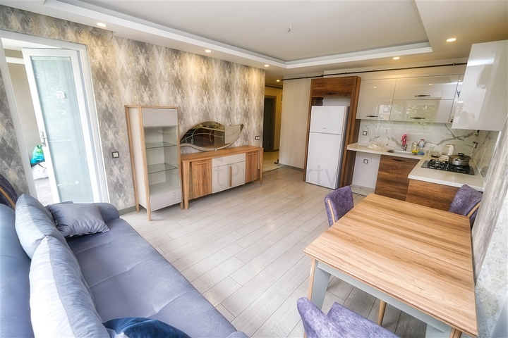 شقة 1 + 1 في منطقة كونيالتي - انطاليا