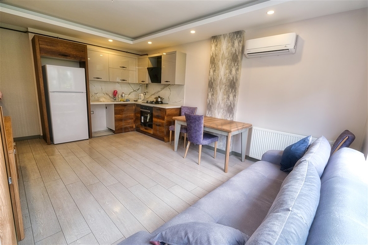 شقة 1 + 1 في منطقة كونيالتي - انطاليا