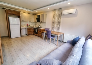 شقة 1 + 1 في منطقة كونيالتي - انطاليا