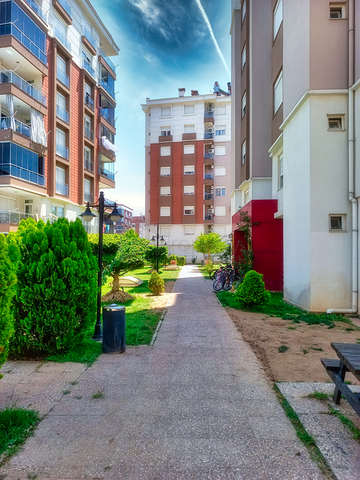 شقة 5 + 1 في جيبزلي - أنطاليا