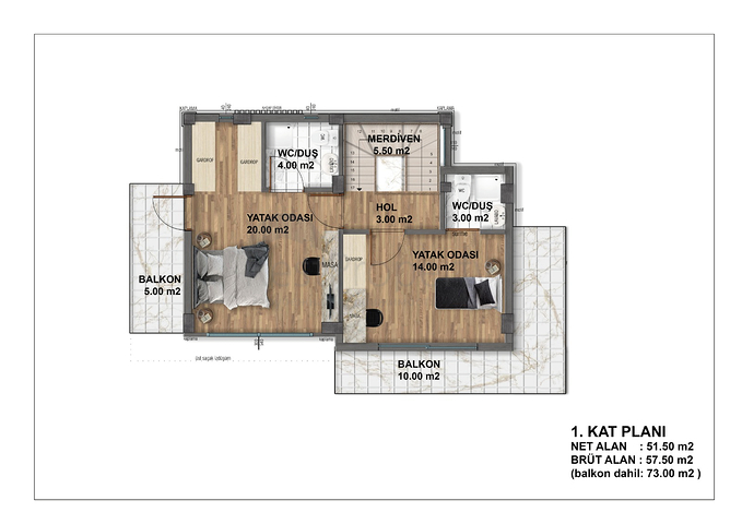 فيلا في بيليك - انطاليا