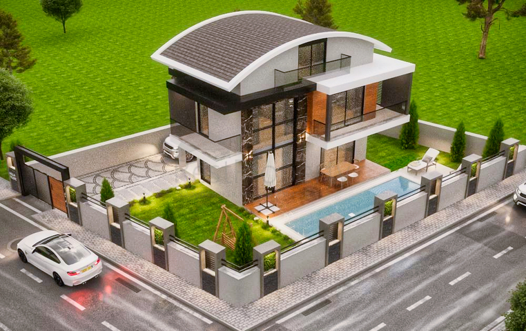 فيلا في بيليك - انطاليا