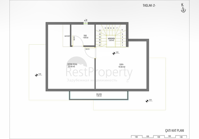 فيلا في بيليك - انطاليا