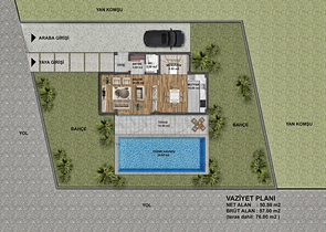 فيلا في بيليك - انطاليا