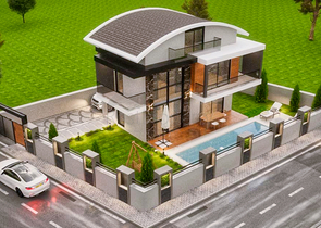 فيلا في بيليك - انطاليا