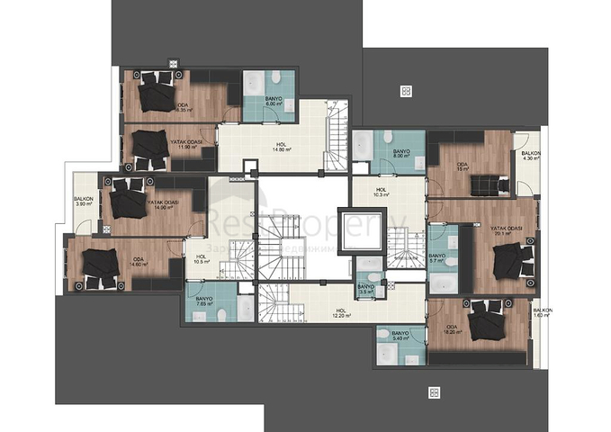 مجمع جديد في وسط المدينة