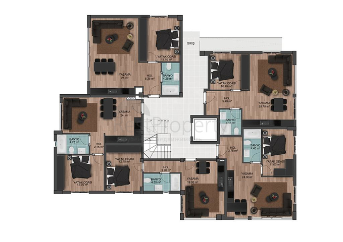 مجمع جديد في وسط المدينة