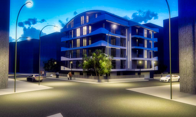 مجمع جديد في وسط المدينة