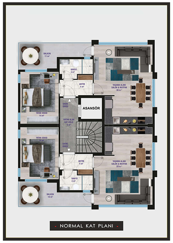 مشروع استثماري في منطقة مراد باشا - أنطاليا