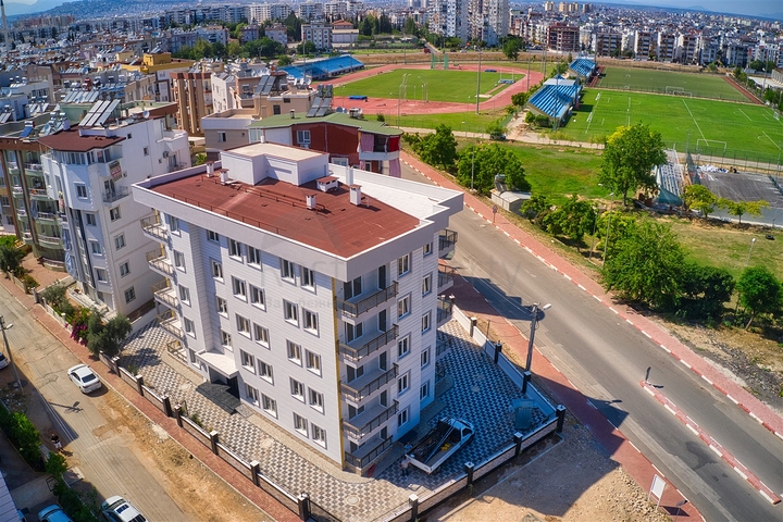 شقق 2 + 1،3 + 1 في منطقة مراد باشا - أنطاليا