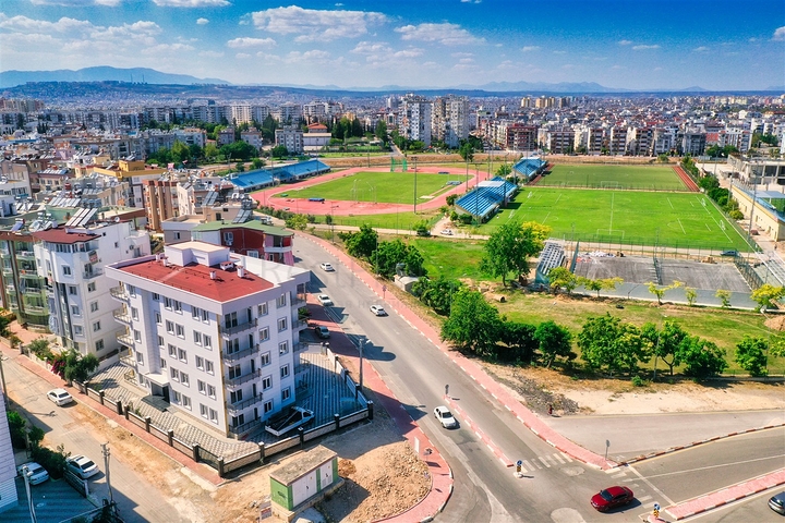 شقق 2 + 1،3 + 1 في منطقة مراد باشا - أنطاليا