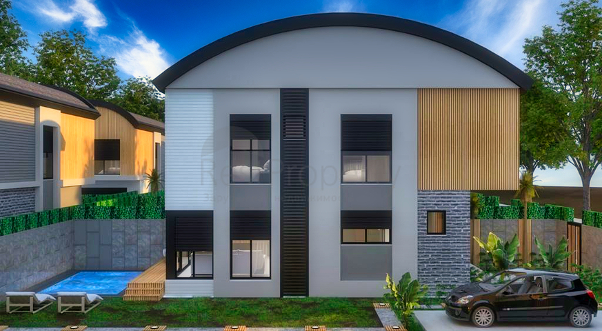 فلل في منطقة دوشميالتي - أنطاليا