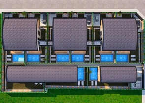 فلل في منطقة دوشميالتي - أنطاليا